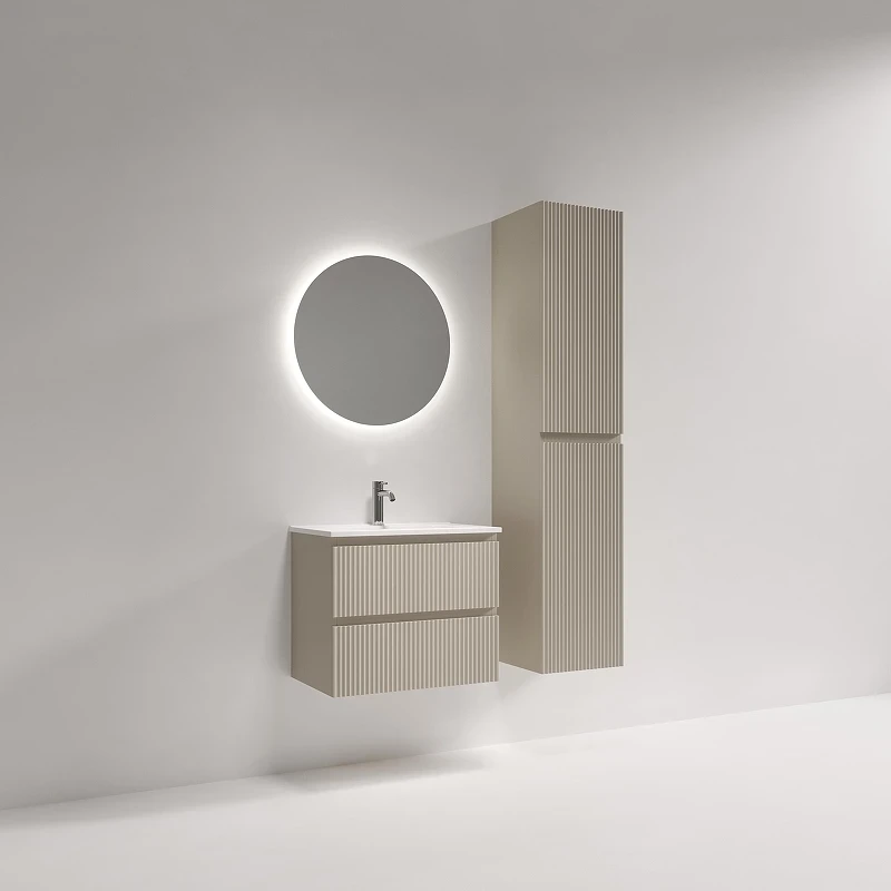 Тумба под раковину Sancos Snob R 60 SNR60/39CE подвесная цвет Beige Soft