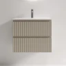 Тумба под раковину Sancos Snob R 60 SNR60/39CE подвесная цвет Beige Soft