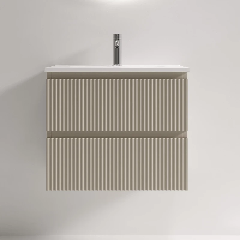 Тумба под раковину Sancos Snob R 60 SNR60/39CE подвесная цвет Beige Soft