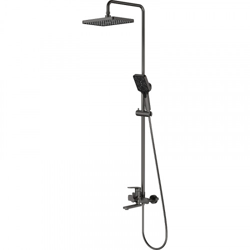 Душевая система Splenka S30.24.09 Графит матовый латунь на стену