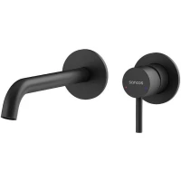 Смеситель для раковины Sancos Etna SC9004MB Черный матовый
