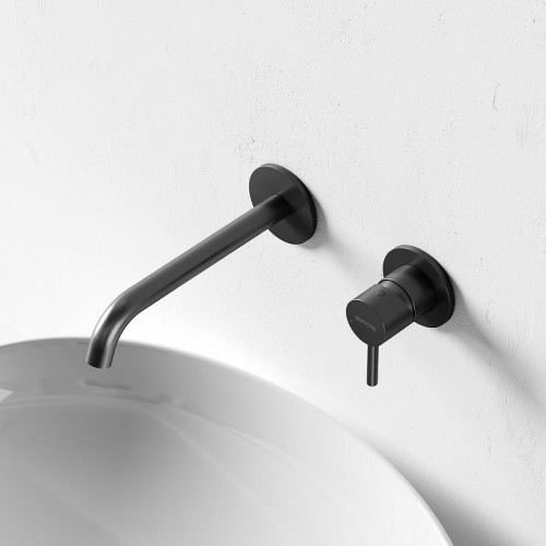 Смеситель для раковины Sancos Etna SC9004MB Черный матовый