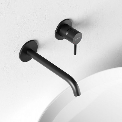 Смеситель для раковины Sancos Etna SC9004MB Черный матовый