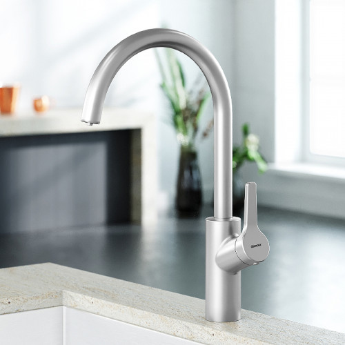 Смеситель для кухни Damixa Eclipse 310721400 Никель латунь