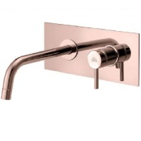 Смеситель для раковины Paffoni Light LIG101ROSE/M Розовое золото встраиваемый