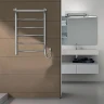 Электрический полотенцесушитель Azario Verona 500x800 П8 AZ04858P с полкой, диммер справа Хром