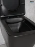 Унитаз Gid Cuadrado Tr2144Bm 62225Y подвесной цвет Черный матовый с сиденьем Микролифт