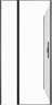 Душевой уголок Allen Brau Priority 100x90 3.31030.BBA+3.31045.BBA цвет профиля Черный браш стекло прозрачное