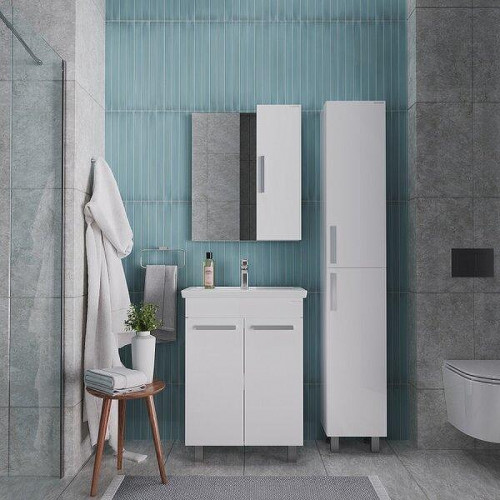 Зеркало со шкафом Grossman Нео 70 207023-1K цвет Белый