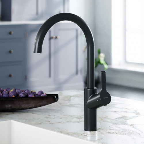 Смеситель для кухни Damixa Eclipse 310720300 Черный матовый латунь