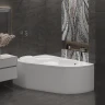 Акриловая ванна Corpa Nera Siena 170x110 R CN05005WHR без гидромассажа