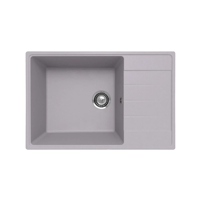 Кухонная мойка Ulgran Quartz Prima 760-04 Платина