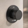 Переключатель потоков WasserKRAFT Мюриц (Muritz) 98DVR3MB цвет Черный матовый