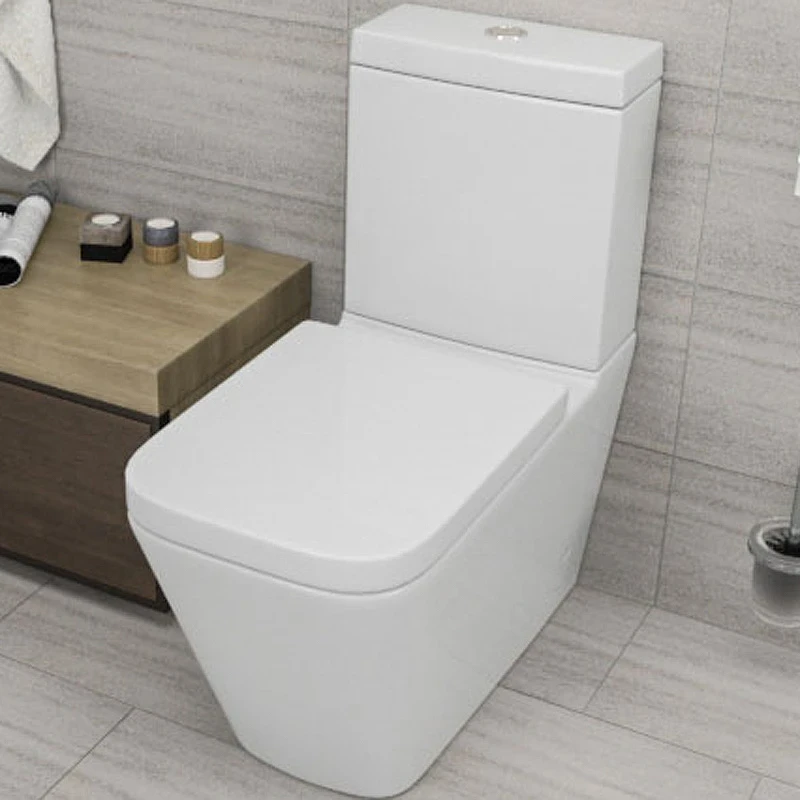 Унитаз компакт beWash Kraft BKBWR005635 Белый глянец с бачком и сиденьем Микролифт фарфор напольный