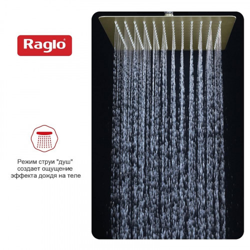 Верхний душ Raglo R451.55.03 цвет Золото матовое