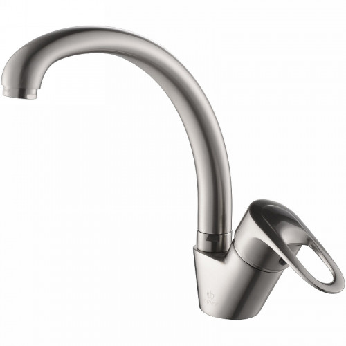 Смеситель для кухни Kaiser City 21544 Silver Серебро латунь