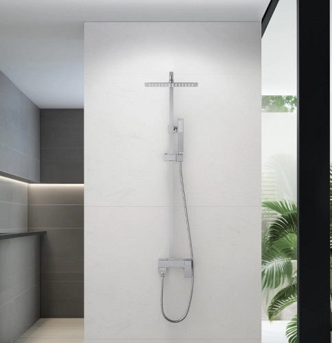 Душевая система Aquatek Либра AQ2640CR Хром латунь на стену