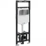 Инсталляция WasserKRAFT Alme 15TLT.010.ME.PB03 для унитаза с клавишей смыва Черный глянец