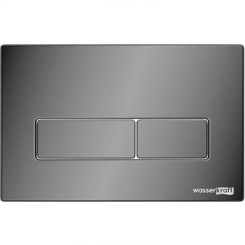Инсталляция WasserKRAFT Alme 15TLT.010.ME.PB03 для унитаза с клавишей смыва Черный глянец