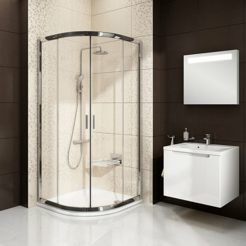 Душевая система Ravak Termo 100 TE 091.00/150 X070058 с термостатом Хром латунь на стену