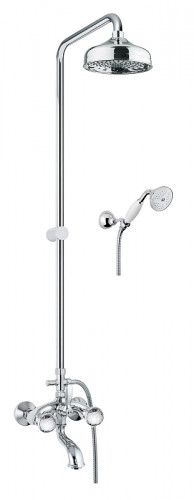 Душевая система Fiore XT Sky 17CR0615 цвет Хром