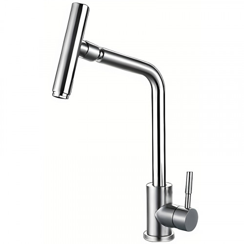 Смеситель для кухни Haiba HB73304-1 Нержавеющая сталь