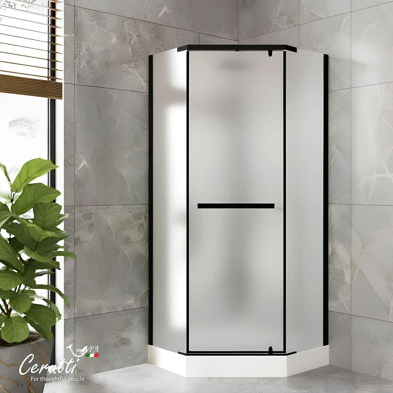 Душевая кабина Ceruttispa Chika 90x90 CHIKA901BF 11505 без гидромассажа