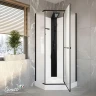 Душевая кабина Ceruttispa Chika 90x90 CHIKA901BF 11505 без гидромассажа