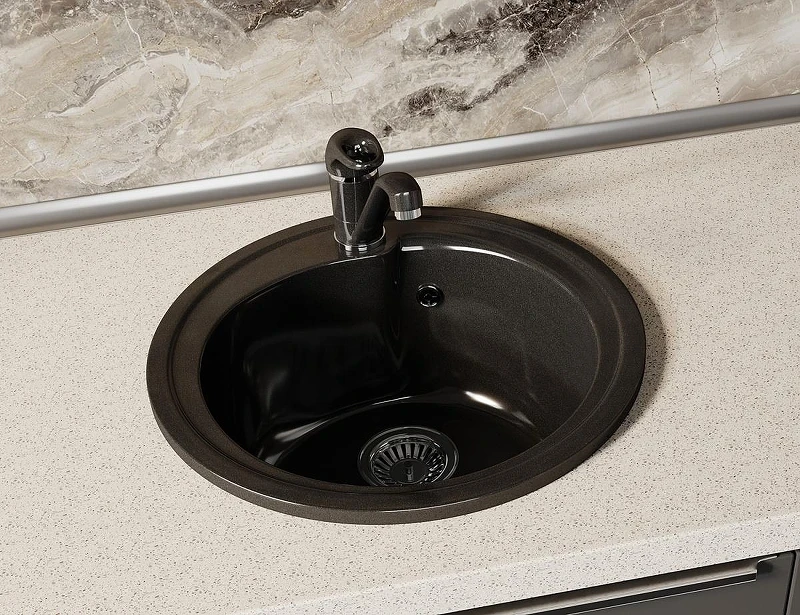 Кухонная мойка Azario Solo 50.5 CS00105237 цвет Черный