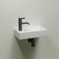 Раковина Ceramicanova Element 41 R CN6051RMW Белая матовая фарфор подвесная