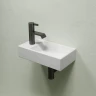 Раковина Ceramicanova Element 41 R CN6051RMW Белая матовая фарфор подвесная