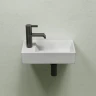 Раковина Ceramicanova Element 41 R CN6051RMW Белая матовая фарфор подвесная