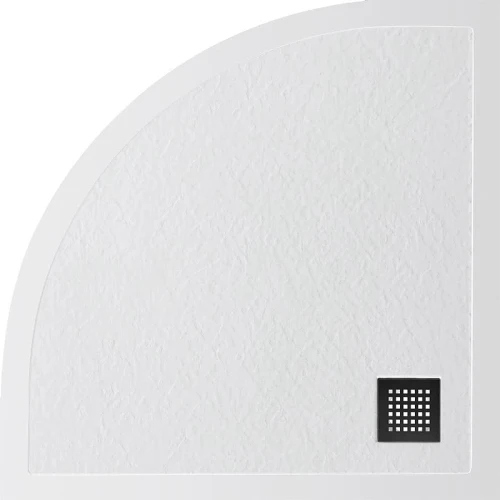Душевой поддон из искусственного камня BelBagno Uno 90x90 TRAY-MR-UNO-R-90-550-35-W-NO Белый