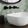 Смеситель для раковины WasserKRAFT Fulda 5245 Черный матовый латунь встраиваемый