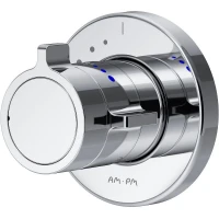 Смеситель для душа AM.PM X-Joy F85A65600 с термостатом Хром латунь встраиваемый