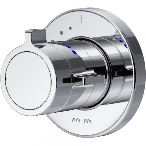 Смеситель для душа AM.PM X-Joy F85A65600 с термостатом Хром латунь встраиваемый