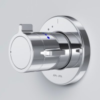 Смеситель для душа AM.PM X-Joy F85A65600 с термостатом Хром латунь встраиваемый