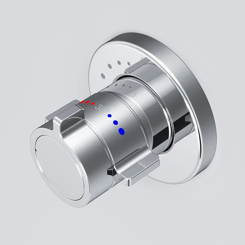 Смеситель для душа AM.PM X-Joy F85A65600 с термостатом Хром латунь встраиваемый