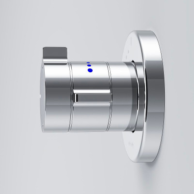 Смеситель для душа AM.PM X-Joy F85A65600 с термостатом Хром латунь встраиваемый