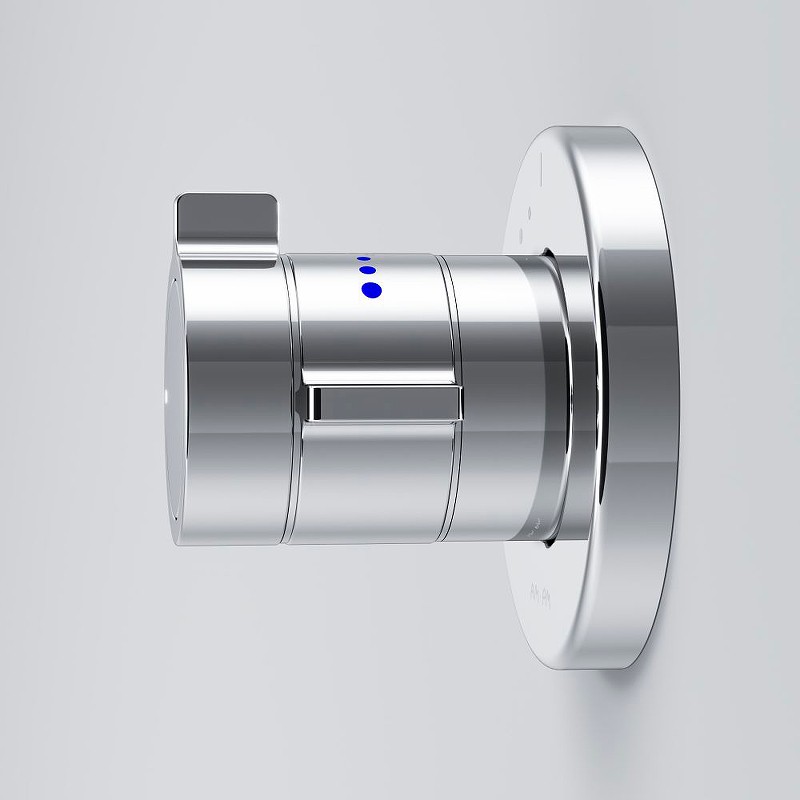 Смеситель для душа AM.PM X-Joy F85A65600 с термостатом Хром латунь встраиваемый