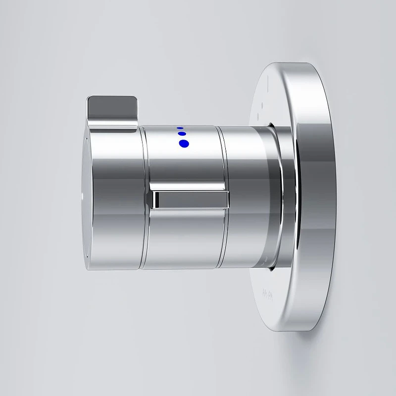 Смеситель для душа AM.PM X-Joy F85A65600 с термостатом Хром латунь встраиваемый
