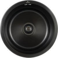 Кухонная мойка Kaiser KSM-4302 Black Grafit нержавеющая сталь встраиваемый