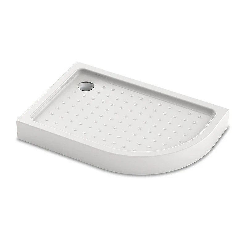 Акриловый поддон для душа Veconi Tezeo Acrylic TZ-55L 100х90 L TZ55L-10090-C5 цвет Белый