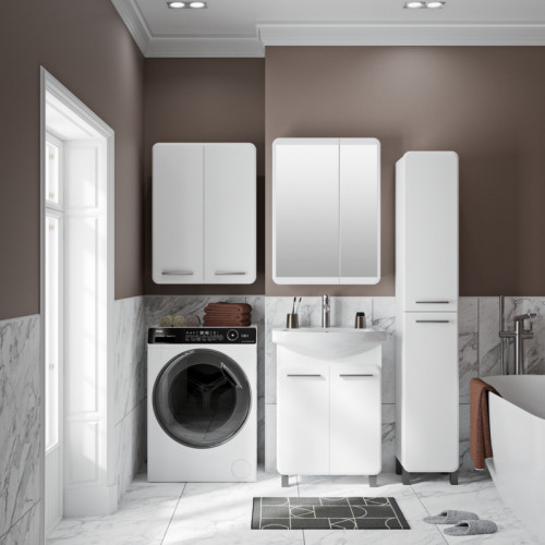 Тумба под раковину Runo Эрика 50 00-00004154 Белая