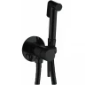 Гигиенический душ со смесителем Haiba HB5511-7 Черный матовый латунь на стену