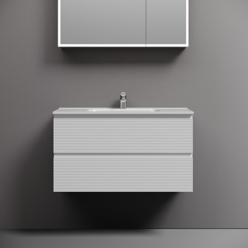 Тумба под раковину Sancos Folk 90 FL90W подвесная Bianco