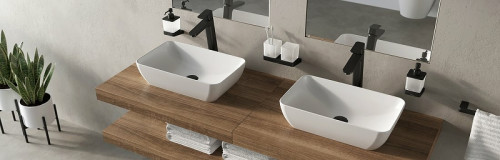 Смеситель для раковины Ravak 10° Free black-TD F 015.20 X070151 Черный матовый латунь