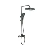 Душевая система ALMAes Doris GK-0348 с термостатом цвет Оружейная сталь