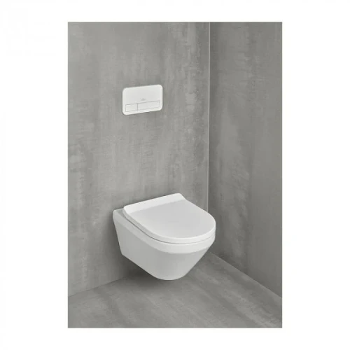 Унитаз с инсталляцией Villeroy&Boch Architectura 4616D301 цвет Белый с сиденьем Микролифт и клавишей смыва цвет Белый