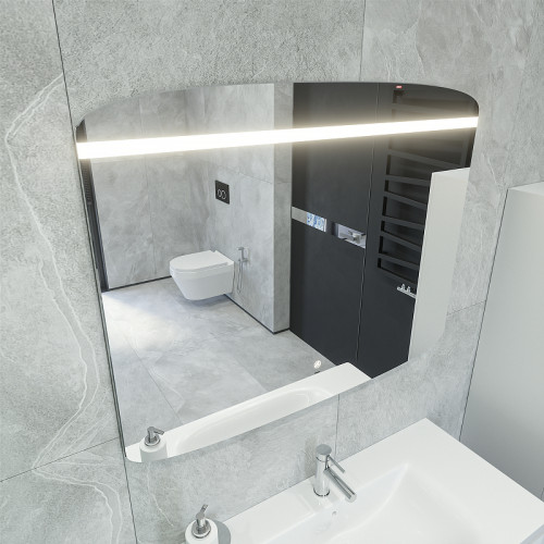 Зеркало Caprigo Софт 100 2062H с подсветкой с инфракрасным выключателем и подогревом стекло